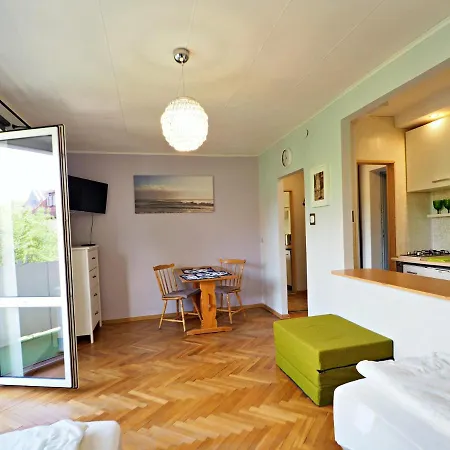 700 M Plaza I Grand Hotel, Studio Z Balkonem Apartamento Sopot