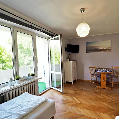 Apartamento 700 M Plaza I Grand Hotel, Studio Z Balkonem Sopot